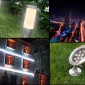 Duvar Ankastre Led Işıkları ile Duvar Boyama